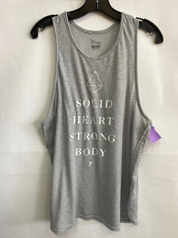 Women's Yoga Tops with High Stretch for Flexibility -Athletic Tank Top By Old Navy Size: Xl Women's Yoga Tops with High Stretch for Flexibility -Athletic Tank Top By Old Navy Size: Xl