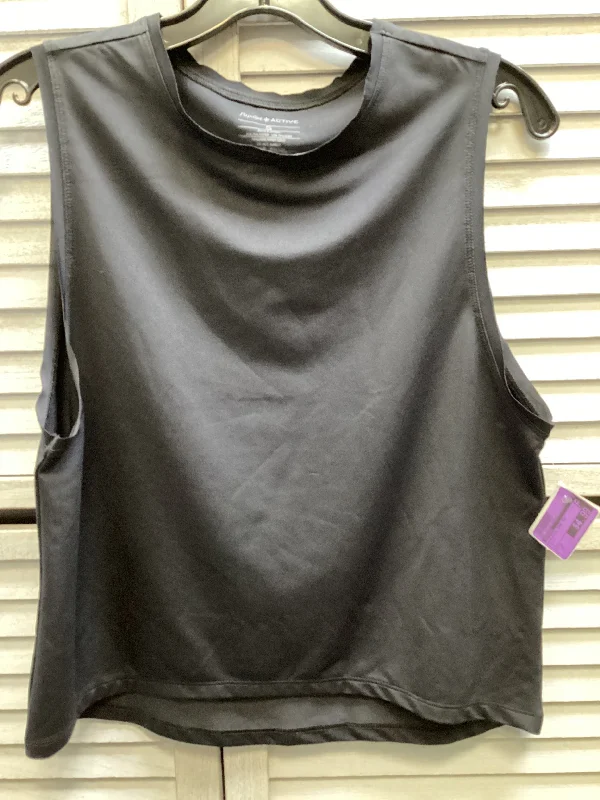 Yoga Tops for Stretching and Strengthening -Athletic Tank Top By Papaya In Black, Size: S Yoga Tops for Stretching and Strengthening -Athletic Tank Top By Papaya In Black, Size: S