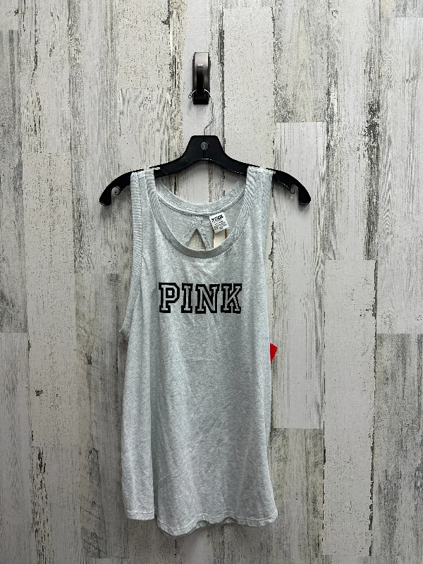 Women's Yoga Tops with Adjustable Fit for Comfort -Athletic Tank Top By Pink  Size: L
