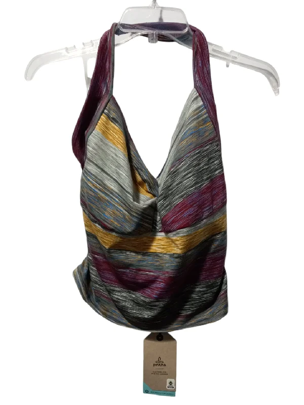 Yoga Tops for Comfort and Mobility -Athletic Tank Top By Prana In Multi-colored, Size: Xl