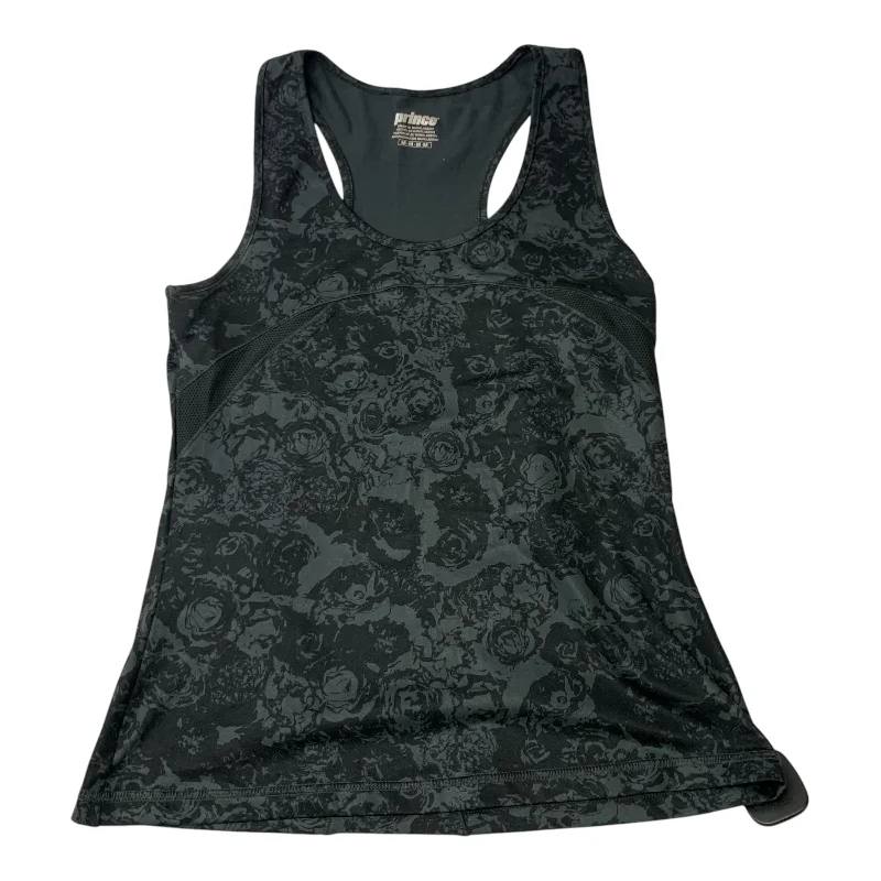 Yoga Tops for Yoga and Running -Athletic Tank Top By Prince In Grey, Size: M