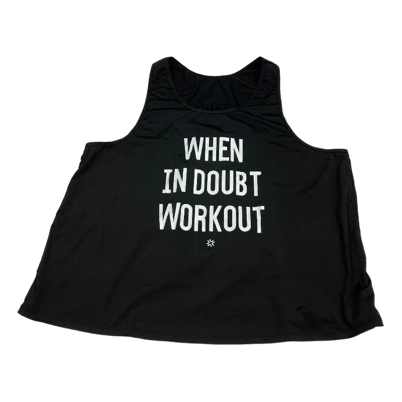 Yoga Tops for Pilates and Core Strength -Athletic Tank Top By Shein  Size: 4x