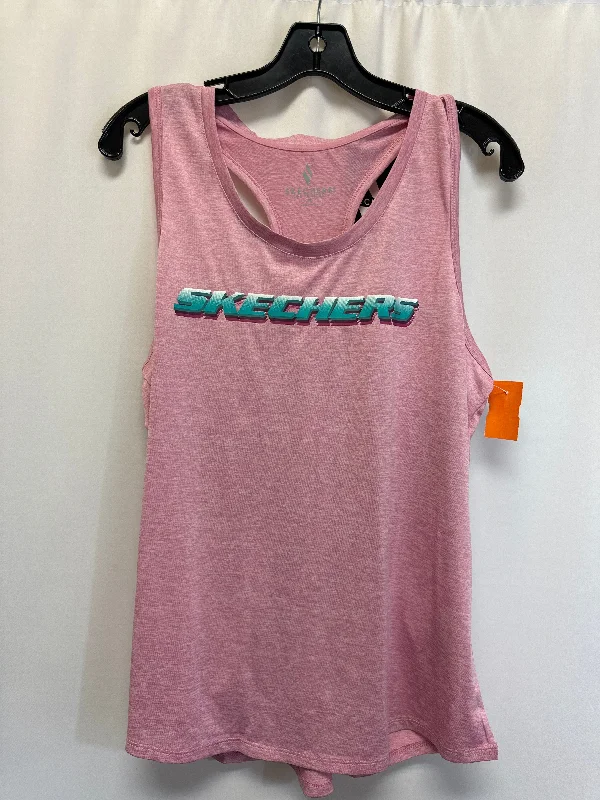 Lightweight Yoga Tops for Ease of Movement -Athletic Tank Top By Skechers  Size: Xl