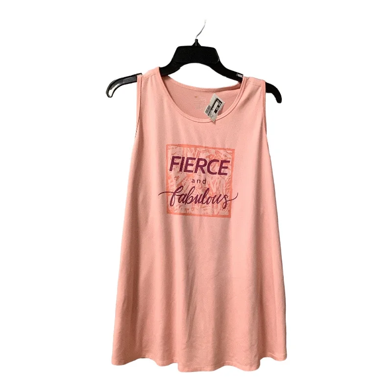 Versatile Yoga Tops for Gym and Studio Use -Athletic Tank Top By Tek Gear  Size: 18