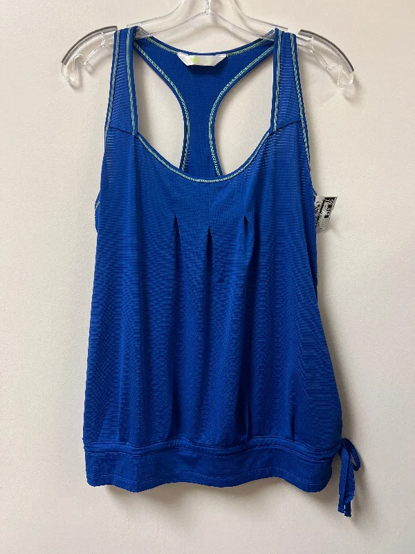 Yoga Tops for Hot and Cold Yoga Practices -Athletic Tank Top By The North Face In Blue, Size: L