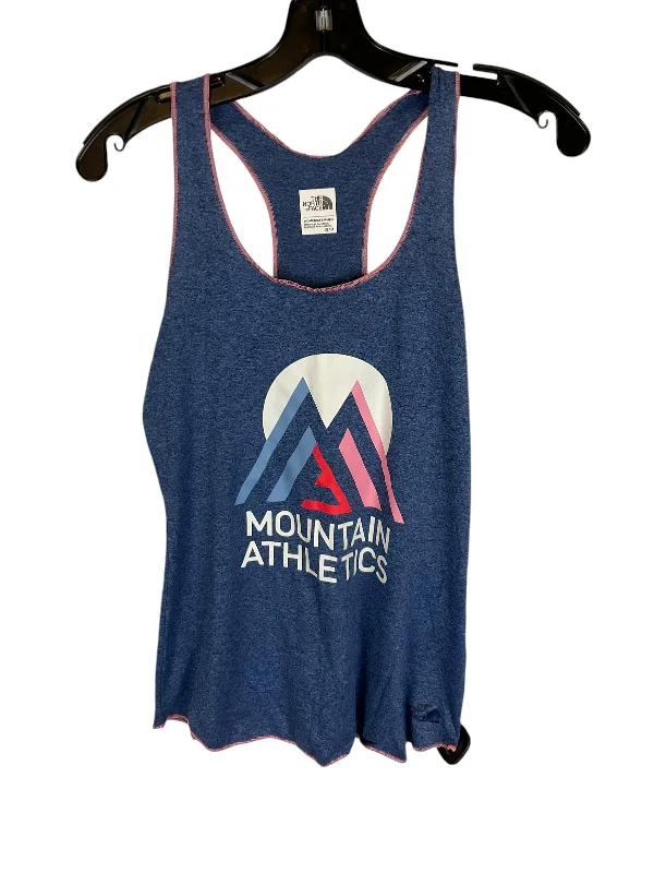 Yoga Tops for Low-Impact Exercises -Athletic Tank Top By The North Face In Blue, Size: S