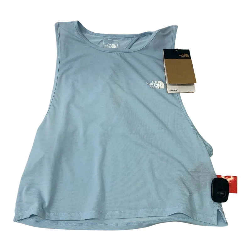 Stylish Yoga Tops for Fitness Classes -Athletic Tank Top By The North Face In Blue, Size: Xs