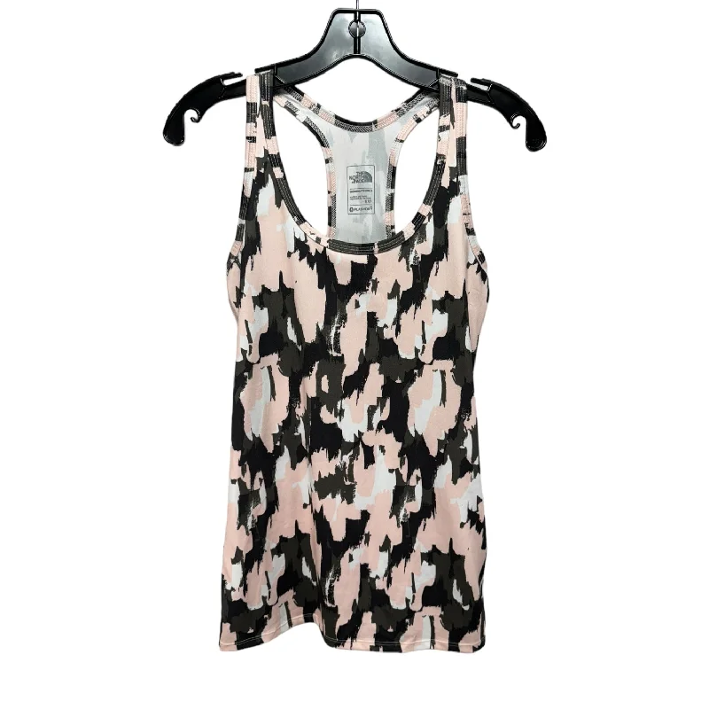 Yoga Tops for Full Support -Athletic Tank Top By The North Face In Camouflage Print, Size: S
