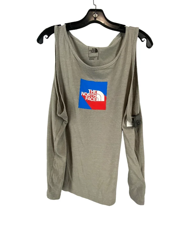 Yoga Tops for Better Posture and Comfort -Athletic Tank Top By The North Face In Grey, Size: Xxl Yoga Tops for Better Posture and Comfort -Athletic Tank Top By The North Face In Grey, Size: Xxl
