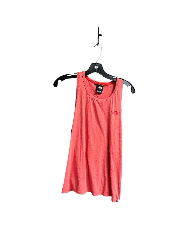 Comfortable Yoga Tops for Hot Yoga -Athletic Tank Top By The North Face In Orange, Size: L Comfortable Yoga Tops for Hot Yoga -Athletic Tank Top By The North Face In Orange, Size: L
