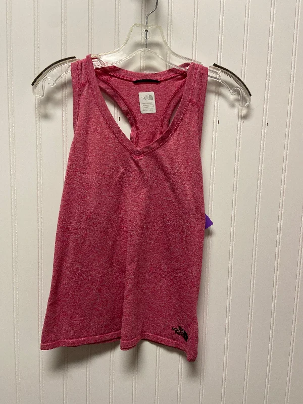 Soft and Stretchable Yoga Tops -Athletic Tank Top By The North Face In Pink, Size: S