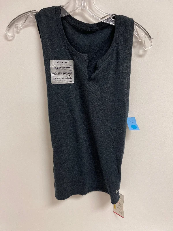 Athletic Yoga Tops for Fitness -Athletic Tank Top By Under Armour In Grey, Size: Xs