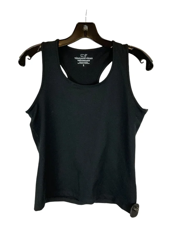 High-Neck Yoga Tops for Yoga Practice -Athletic Tank Top By Vineyard Vines In Black, Size: S High-Neck Yoga Tops for Yoga Practice -Athletic Tank Top By Vineyard Vines In Black, Size: S
