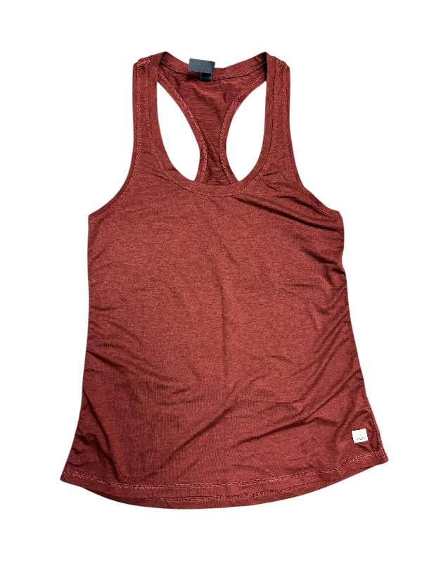 Yoga Tops for Extra Support and Comfort -Athletic Tank Top By Vuori In Red, Size: S