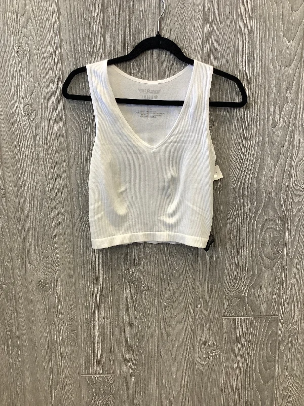 Stretchable Yoga Tops for Maximum Flexibility -Athletic Tank Top By Wallflower In White, Size: L Stretchable Yoga Tops for Maximum Flexibility -Athletic Tank Top By Wallflower In White, Size: L