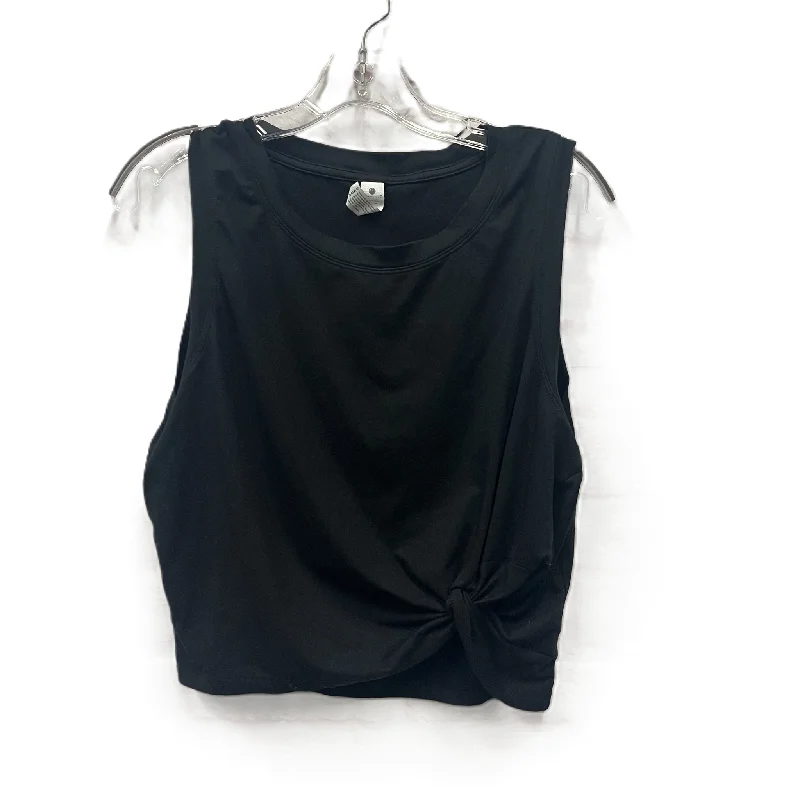 Yoga Tops for Relaxed Yoga and Poses -Athletic Tank Top By Yogalicious In Black, Size: Xl Yoga Tops for Relaxed Yoga and Poses -Athletic Tank Top By Yogalicious In Black, Size: Xl