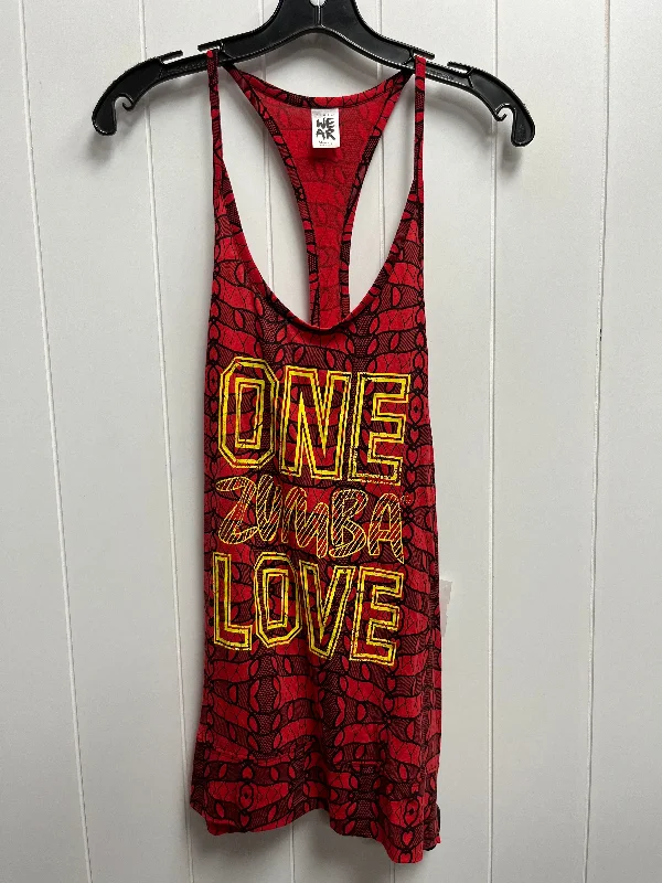Soft and Comfortable Yoga Tops -Athletic Tank Top By Zumba  Size: Xl