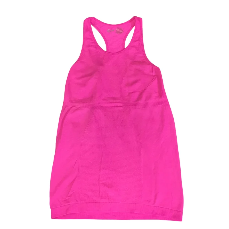 Yoga Tops for Deep Stretching -Athletic Tank Top By Zyia In Pink, Size: S