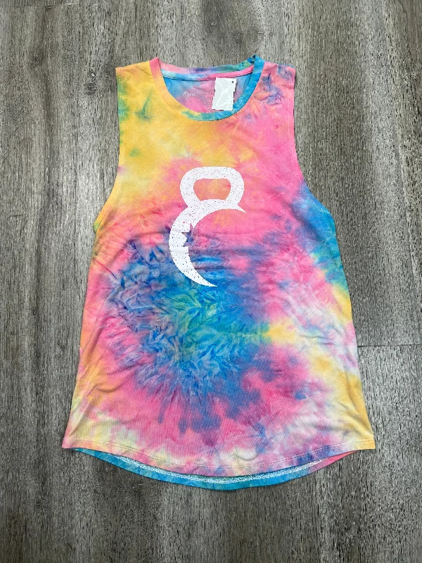 Women's Yoga Tops for Every Practice -Athletic Tank Top By Zyia In Tie Dye Print, Size: S