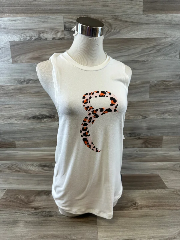 Soft Yoga Tops for Relaxation and Practice -Athletic Tank Top By Zyia In White, Size: Xs