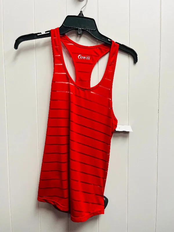 Yoga Tops for Flexibility in Yoga Class -Athletic Tank Top By Zyia  Size: Xs