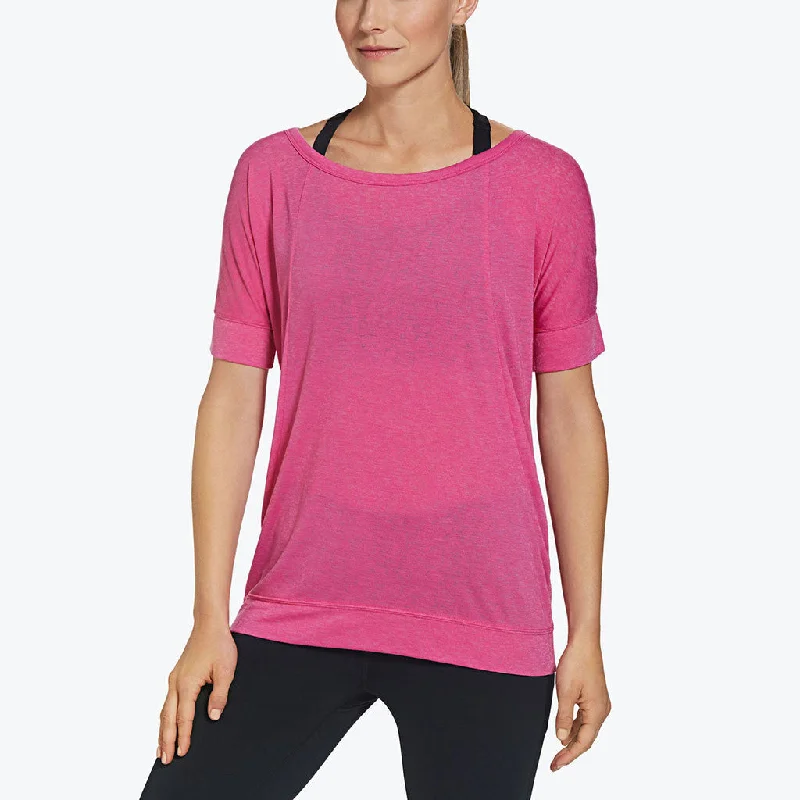Yoga Tops for Comfort During Intense Workouts -Aura Tunic