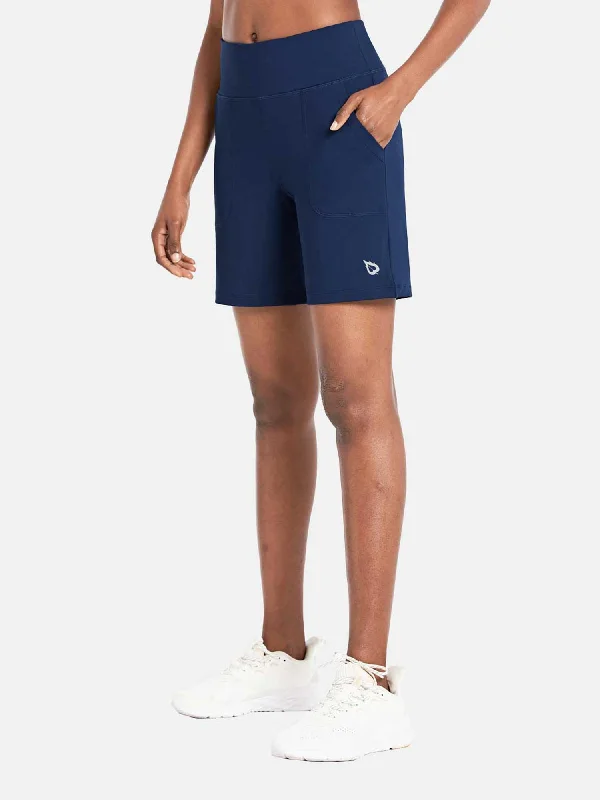 Yoga Shorts for Strength and Flexibility -Laureate 3-Pocket Athletic Shorts