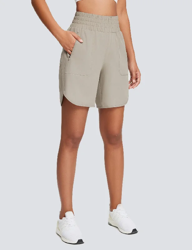 Yoga Shorts for Relaxation and Flexibility -Laureate 7" Quick Dry Running Shorts