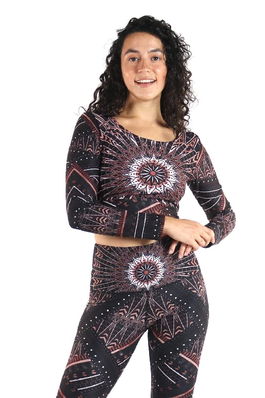 Crop Yoga Tops for Women -Ballet Barre Top - Humble Warrior