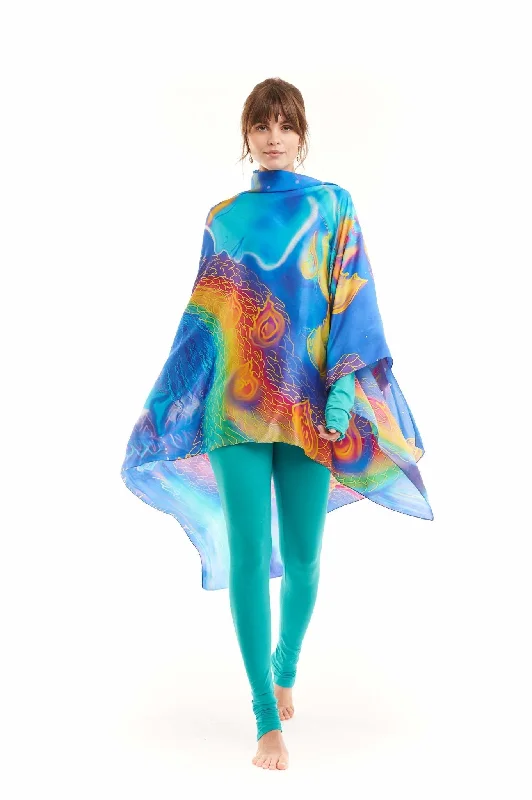 Yoga Pants for Full Movement -LONG LEGGINGS TURQUOISE