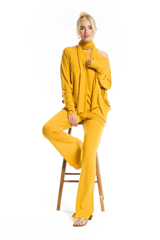 All-Day Wear Yoga Pants -SOUL PANTS TIBETAN YELLOW