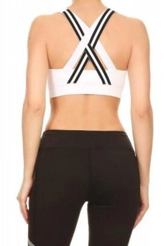 Yoga Tops for High Support and Comfort -Banded Strap Bras