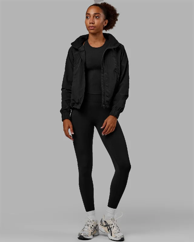 Yoga Tops for Pilates and Yoga -Barely There Jacket - Black