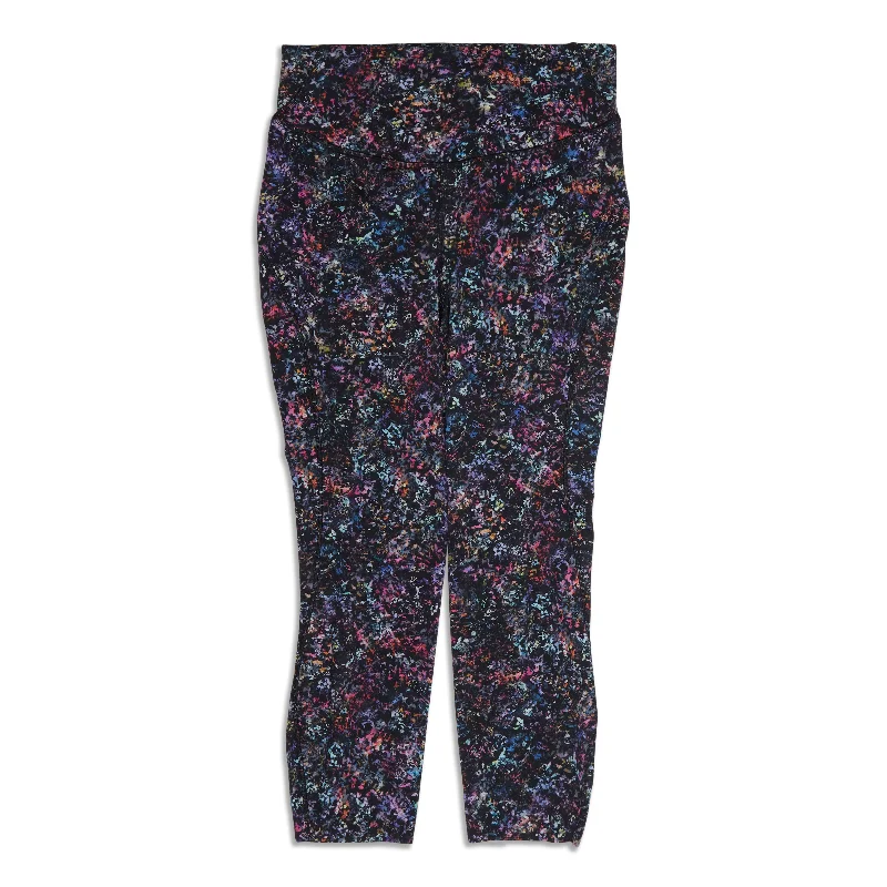 Stylish Compression Yoga Pants -Base Pace High-Rise Crop - Resale