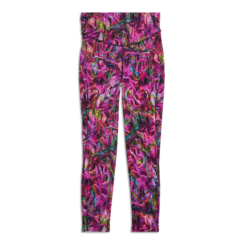 Supportive Yoga Pants for Pilates -Base Pace High-Rise Running Tight - Resale
