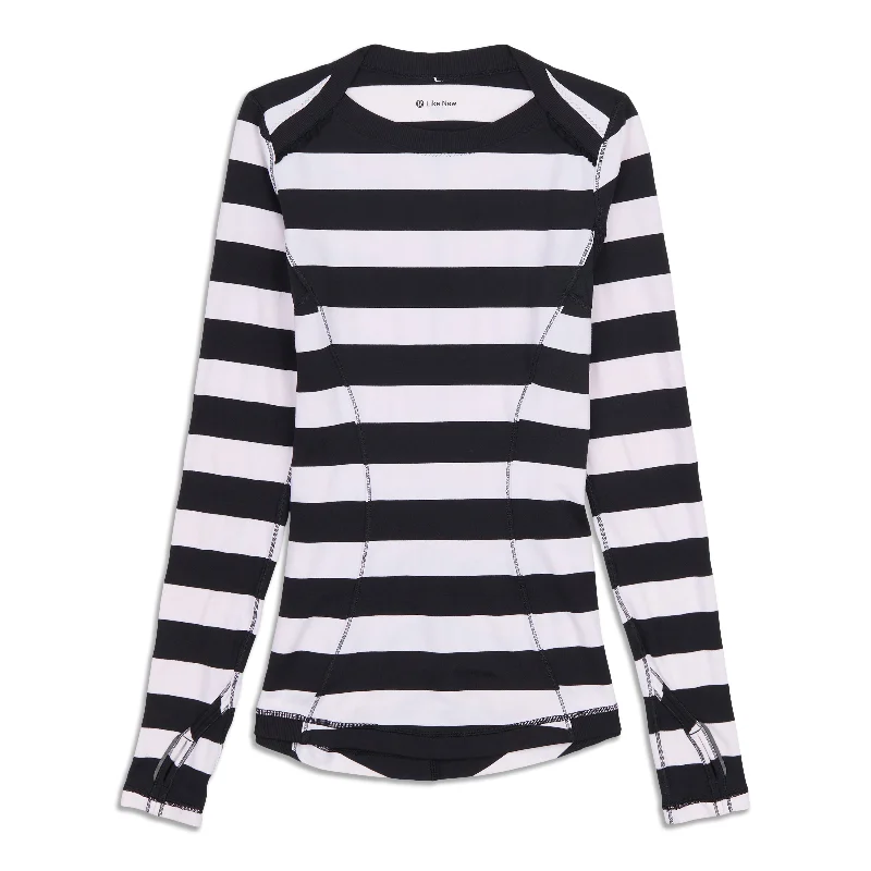 Women's Yoga Tops with Relaxed Fit -Base Runner Long Sleeve Shirt - Resale