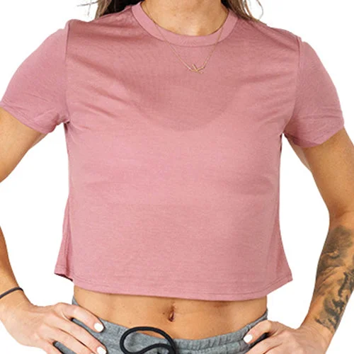 Yoga Tops for Mobility and Flexibility -Basic Cropped Tees