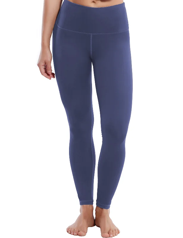 Yoga Pants with Built-in Support -BUBBLELIME 82P/18S Basic Yoga Pants 26" inseam