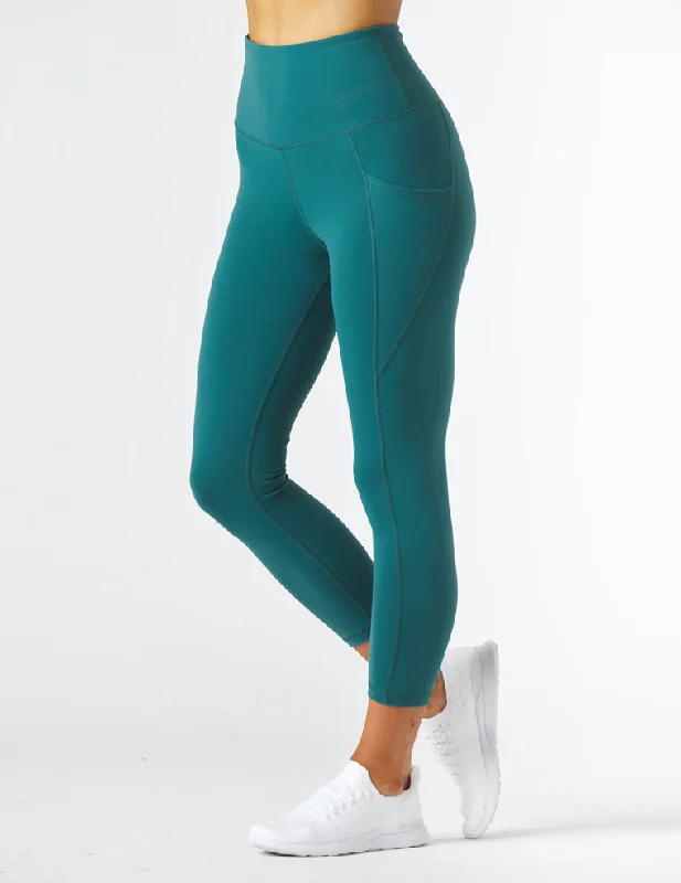 Yoga Pants for Meditation -Beam 7/8: Evergreen