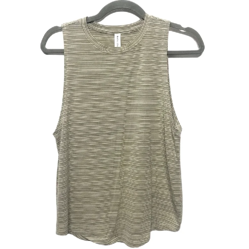 Yoga Tops for Comfort and Style -Beige Athletic Tank Top Athleta, Size Xs
