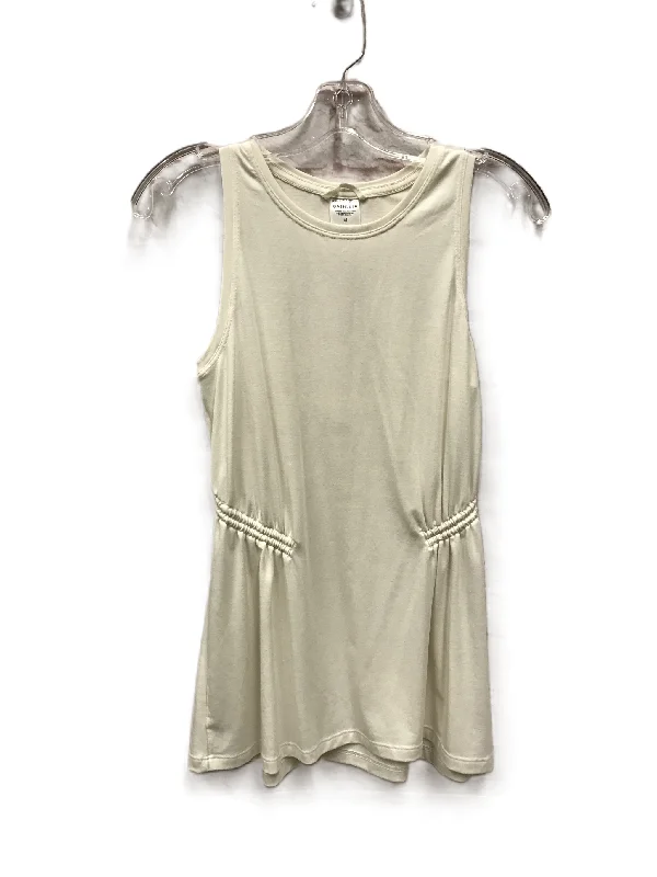 Yoga Tops with Breathable Fabric for Hot Weather -Beige Athletic Tank Top By Athleta, Size: Xs