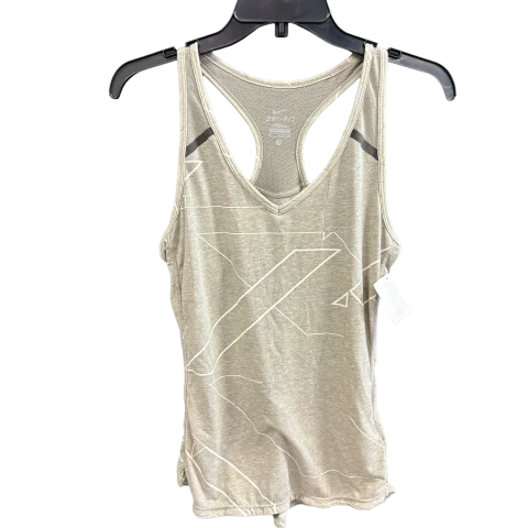Yoga Tops for Increased Flexibility -Beige Athletic Tank Top Nike, Size M