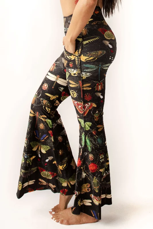 Yoga Pants for Comfort and Style -Bell Bottoms 2.0 in Buggin Out