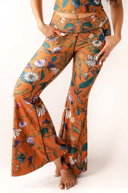 Women's Yoga Pants for Flexibility -Bell Bottoms 2.0 in Emerge