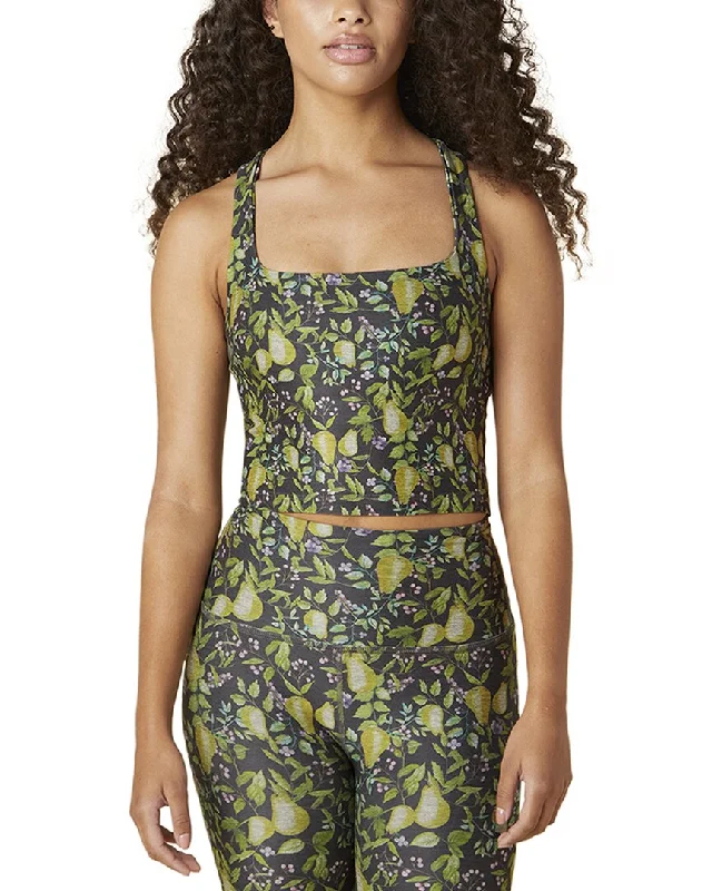 Yoga Tops for Yoga and Relaxation -Beyond Yoga Softmark Square Neck Cropped Tank