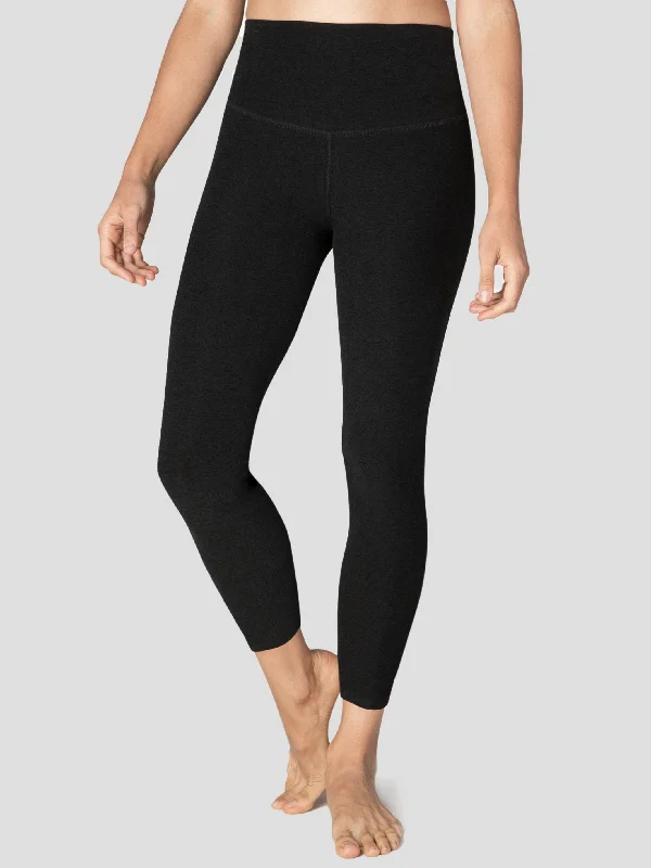 Comfortable Yoga Pants with High Waistband -Beyond Yoga Spacedye Caught In The Midi High Waisted Legging