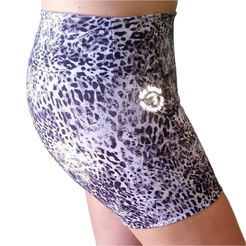 Yoga Shorts for Fitness and Mobility -Bia Brazil Activewear Animal Print Short SH4069 Yoga Shorts for Fitness and Mobility -Bia Brazil Activewear Animal Print Short SH4069