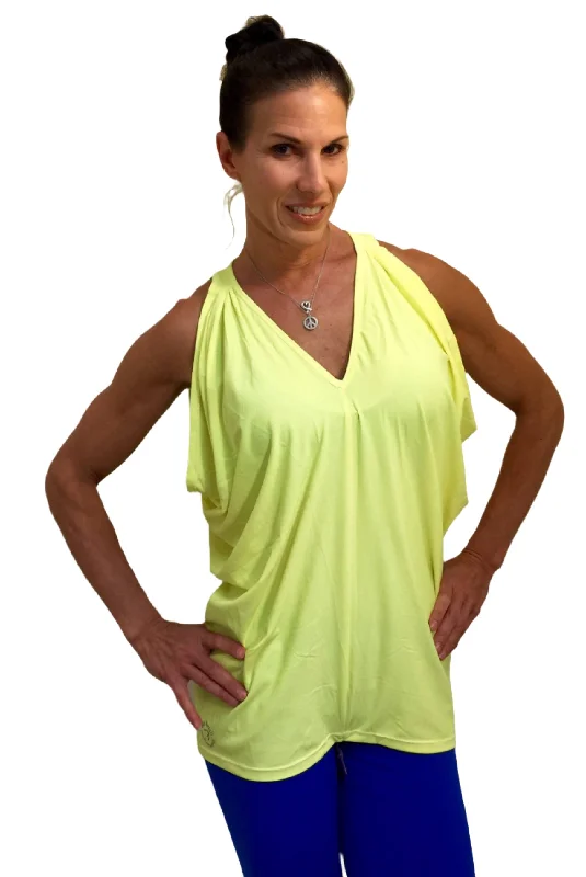 Compression Yoga Shorts for Women -Bia Brazil Activewear Majestic Top TT4343 Pop Lime Compression Yoga Shorts for Women -Bia Brazil Activewear Majestic Top TT4343 Pop Lime