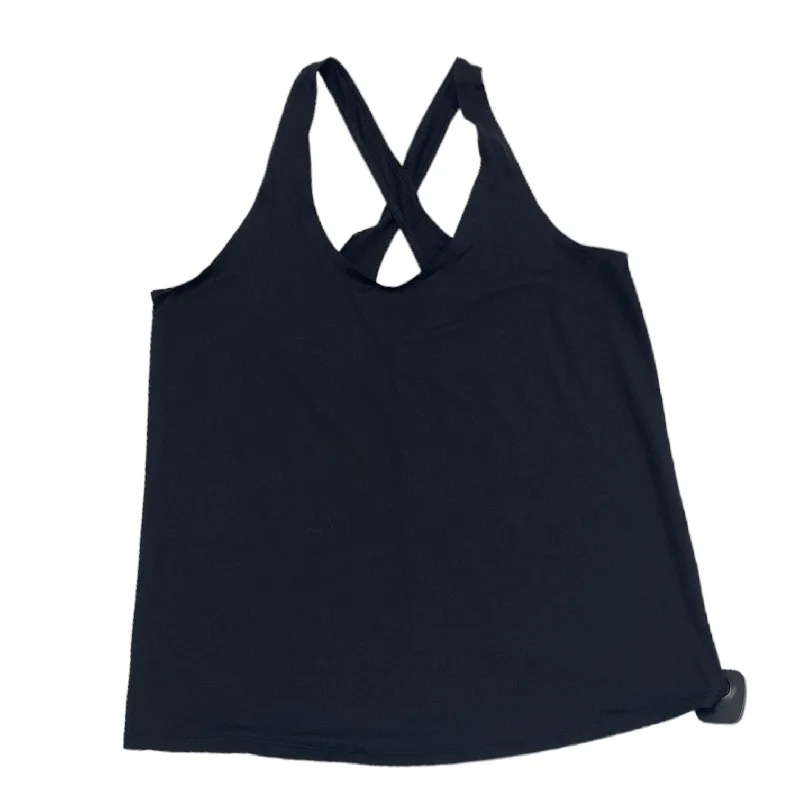 Yoga Tops for Warm Yoga Classes -Black Athletic Tank Top Athleta, Size L