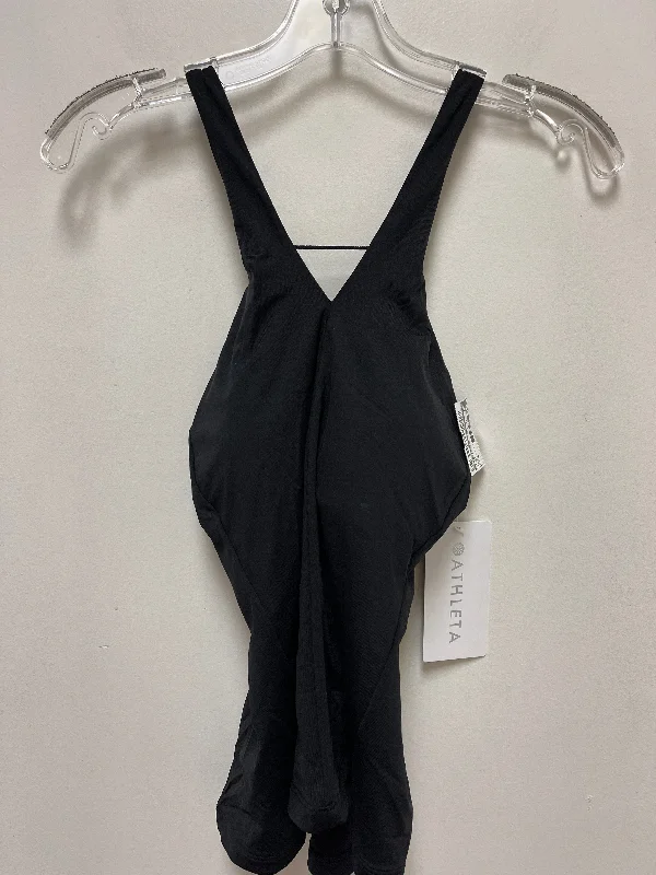 Yoga Tops for Strengthening Your Core -Black Athletic Tank Top Athleta, Size M